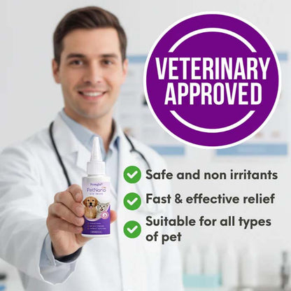 Pet Eye Drops-Relieves Conjunctivitis, Dry Eyes, Cataracts, and Keratitis🐶