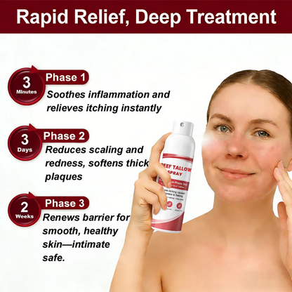 🏆Flash Sale⚡ 100K+ SOLD! ✨Nourish. Soothe. Restore. 🔄 The Triple-Action Beef Tallow Spray for Stressed Skin-102