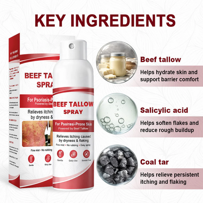 🏆Flash Sale⚡ 100K+ SOLD! ✨Nourish. Soothe. Restore. 🔄 The Triple-Action Beef Tallow Spray for Stressed Skin-102