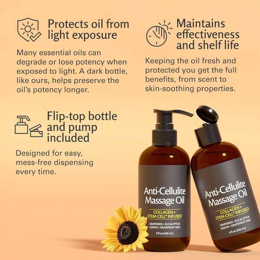 Collagen-Infused Body Oil • Deep Hydration + Firming Feel