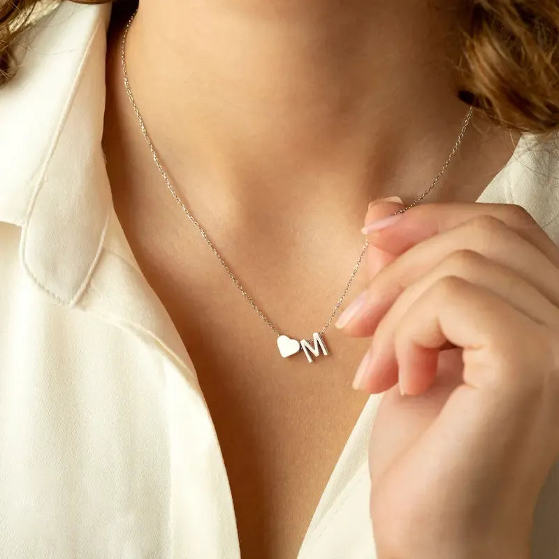 Heartnote Initial Necklace